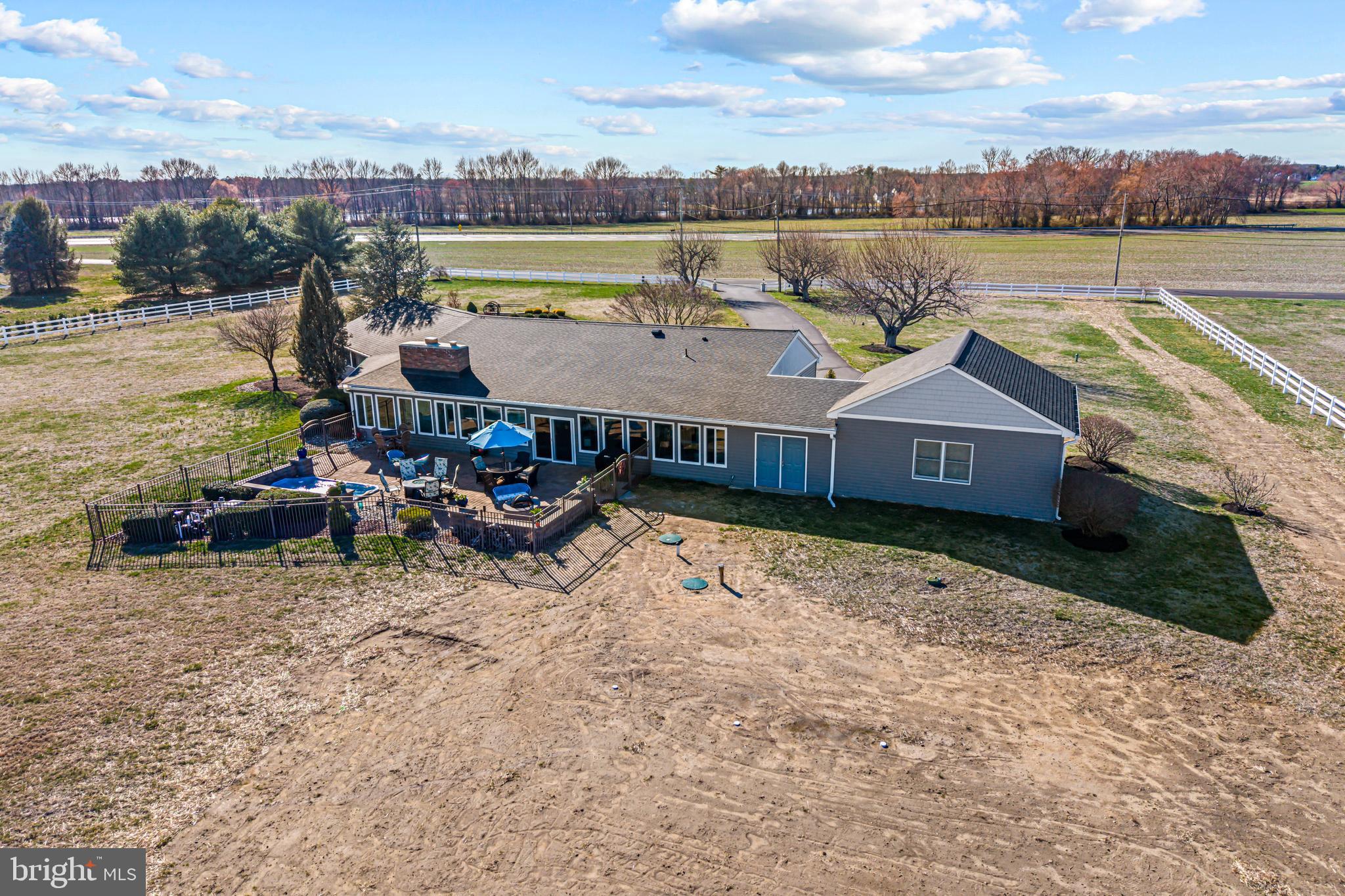 1400 Old Indian Mills Road Shamong, NJ 08088 - Photo 104 of 110 a view of a house with outdoor space and ocean view