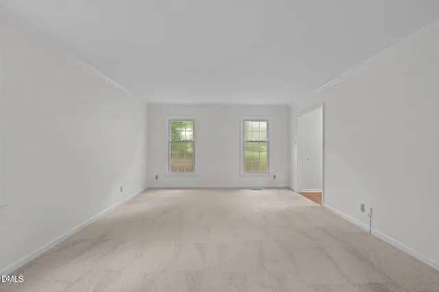 a view of empty room with window