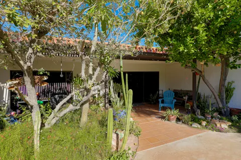 a view of outdoor space and porch