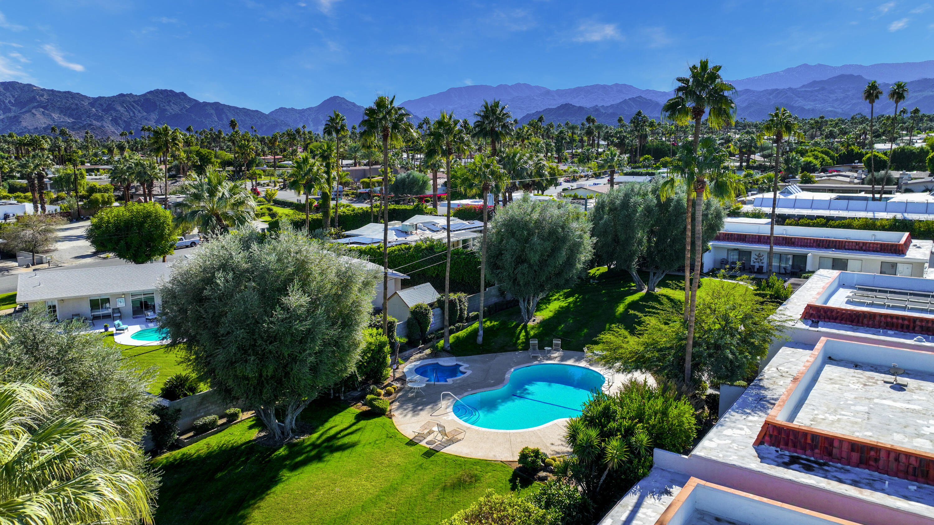 45760 Ocotillo Drive Palm Desert, CA 92260 - Photo 29 of 29 a view of a chairs in a backyard