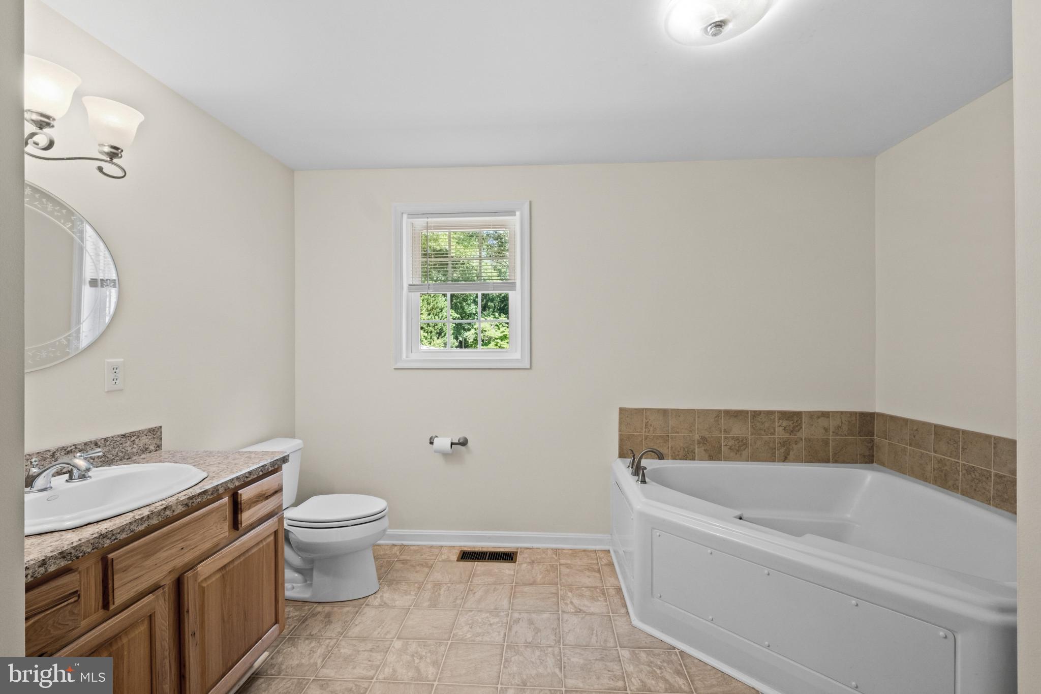23116 Gilpin Point Road Preston, MD 21655 - Photo 24 of 66 Owner’s bath with jetted corner tub.