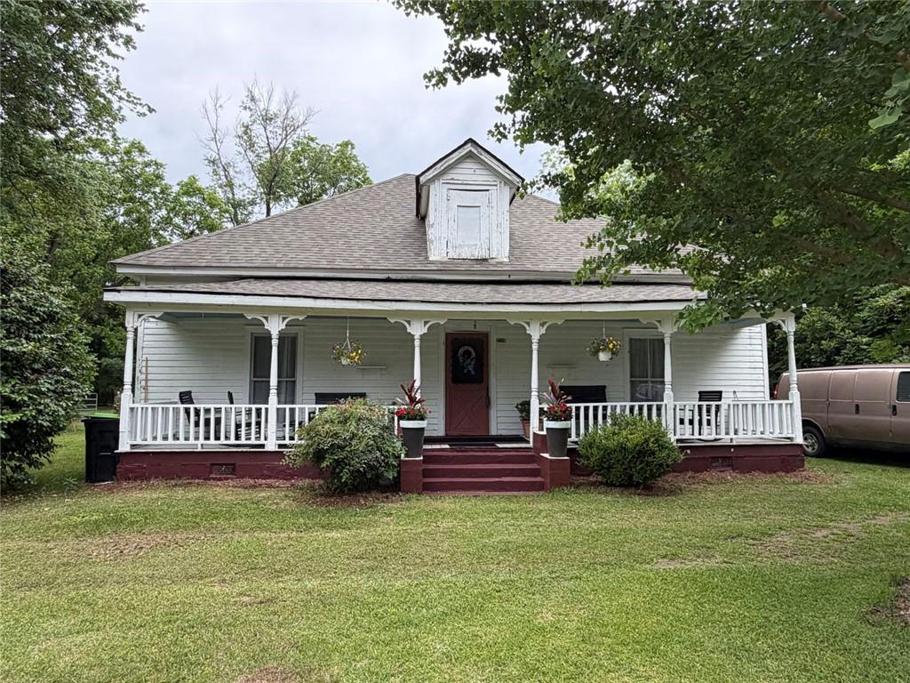 209 Old Perry Road Marshallville, GA 31057 - Photo 21 of 40 front view of a house with a porch