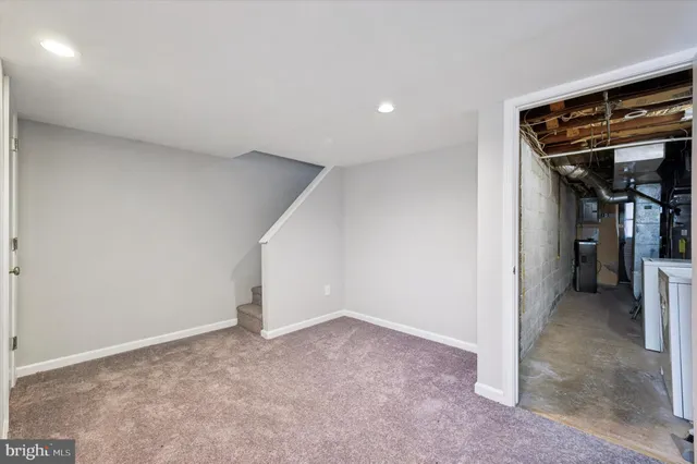 a view of water heater room