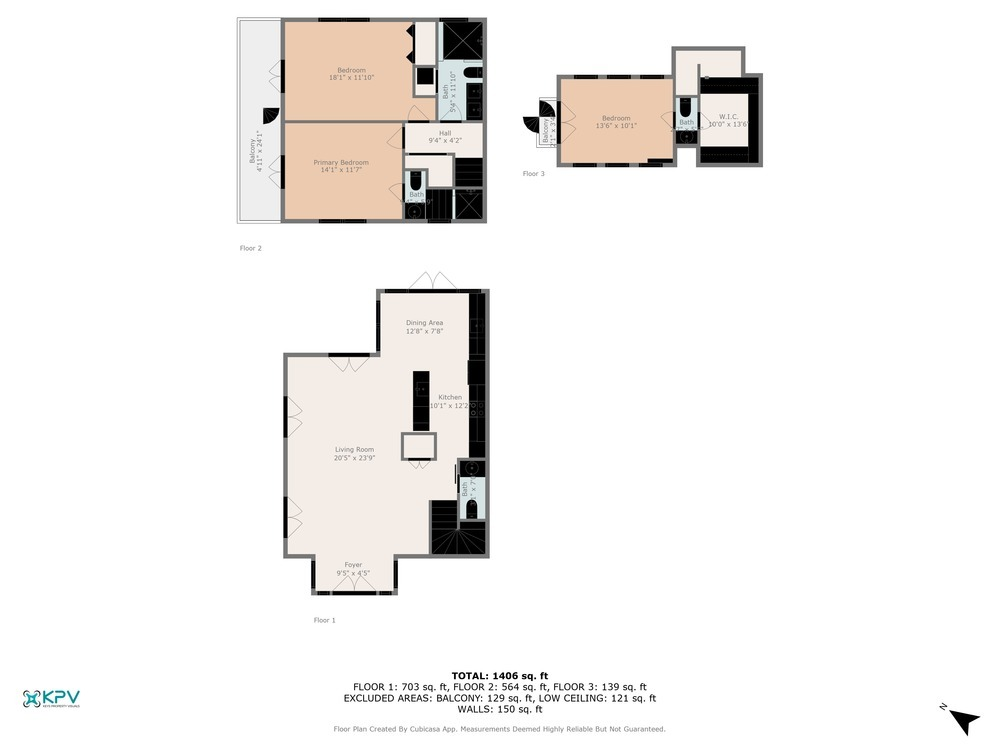 1001 United Street, Unit B Key West, FL 33040 - Photo 46 of 48 a picture of a floor plan