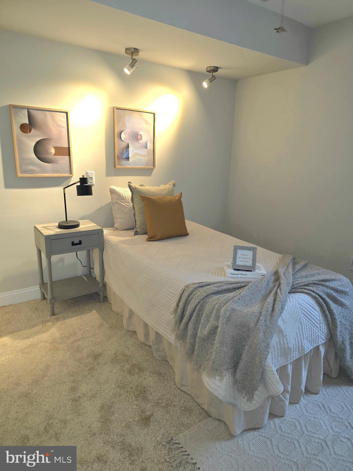 23711 Slidell Road Clarksburg, MD 20871 - Photo 17 of 31 a bedroom with a bed and a mirror