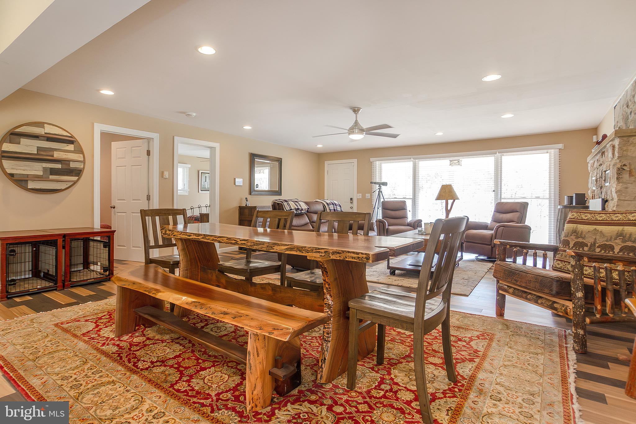 11907 Colyer Lane Shade Gap, PA 17255 - Photo 13 of 87 a living room with lots of furniture and a view of kitchen