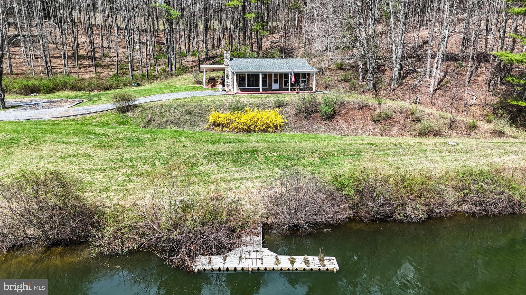 11907 Colyer Lane Shade Gap, PA 17255 - Photo 35 of 87 a view of a house with a yard from a lake view