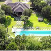 a view of swimming pool and outdoor space