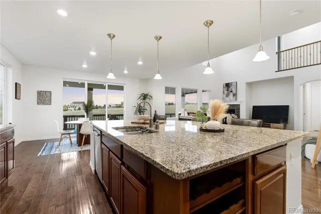 a workspace with furniture and window