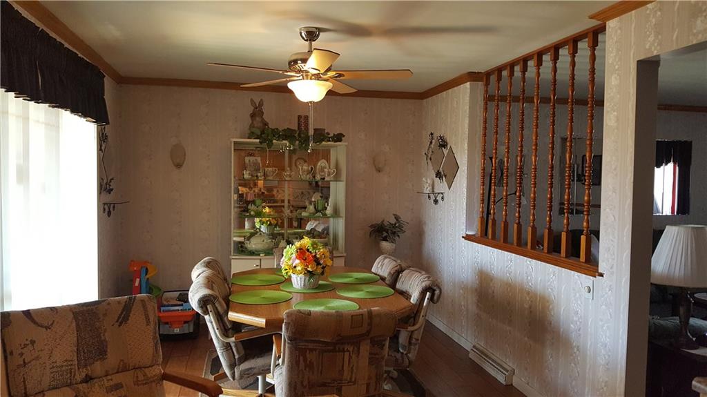 493 Pleasant View Smock Road Smock, PA 15480 - Photo 5 of 24 Dining room with sliding glass doors to upper deck