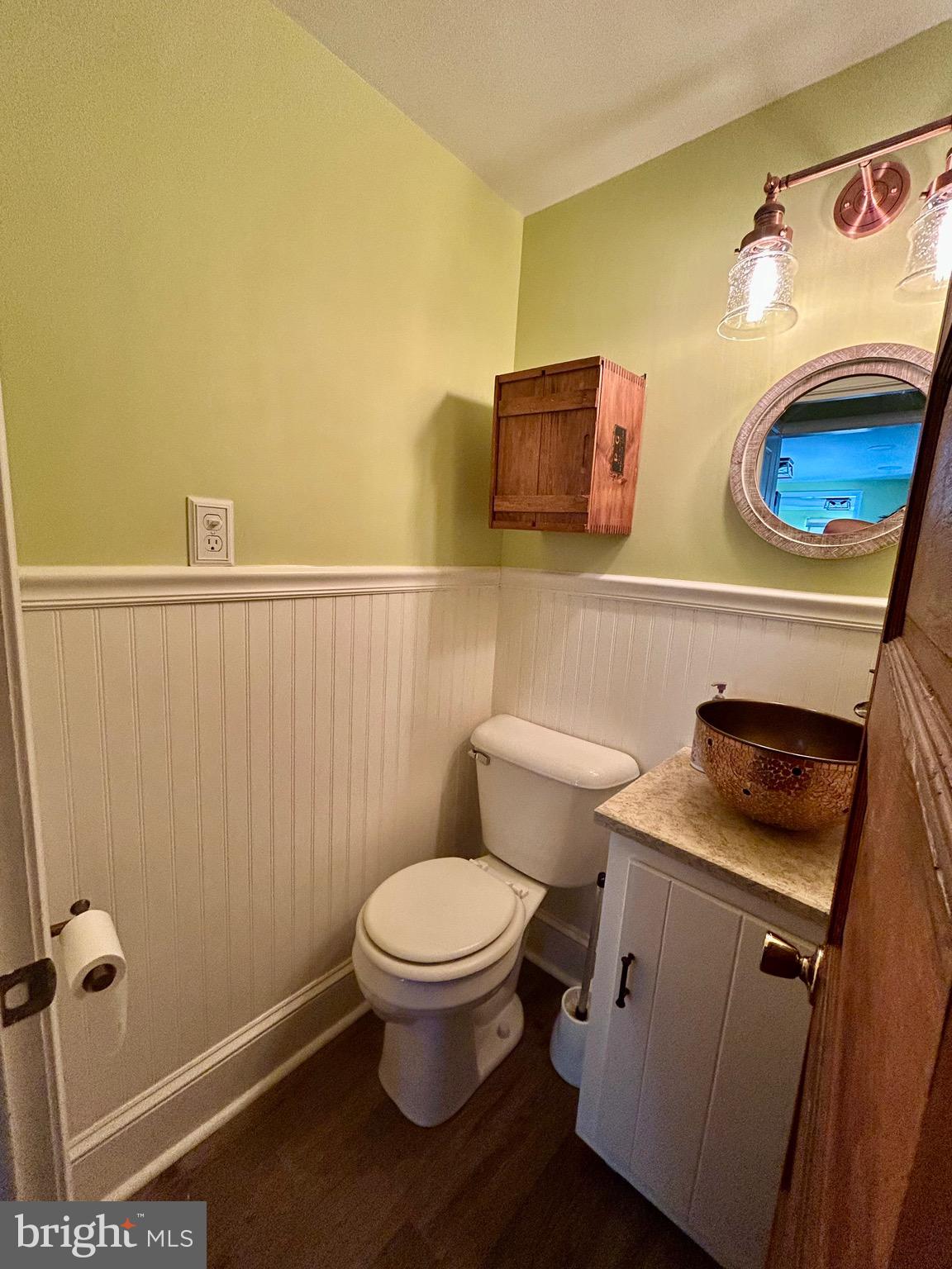 2415 Second Street Pike Newtown, PA 18940 - Photo 21 of 51 a bathroom with a toilet sink and mirror