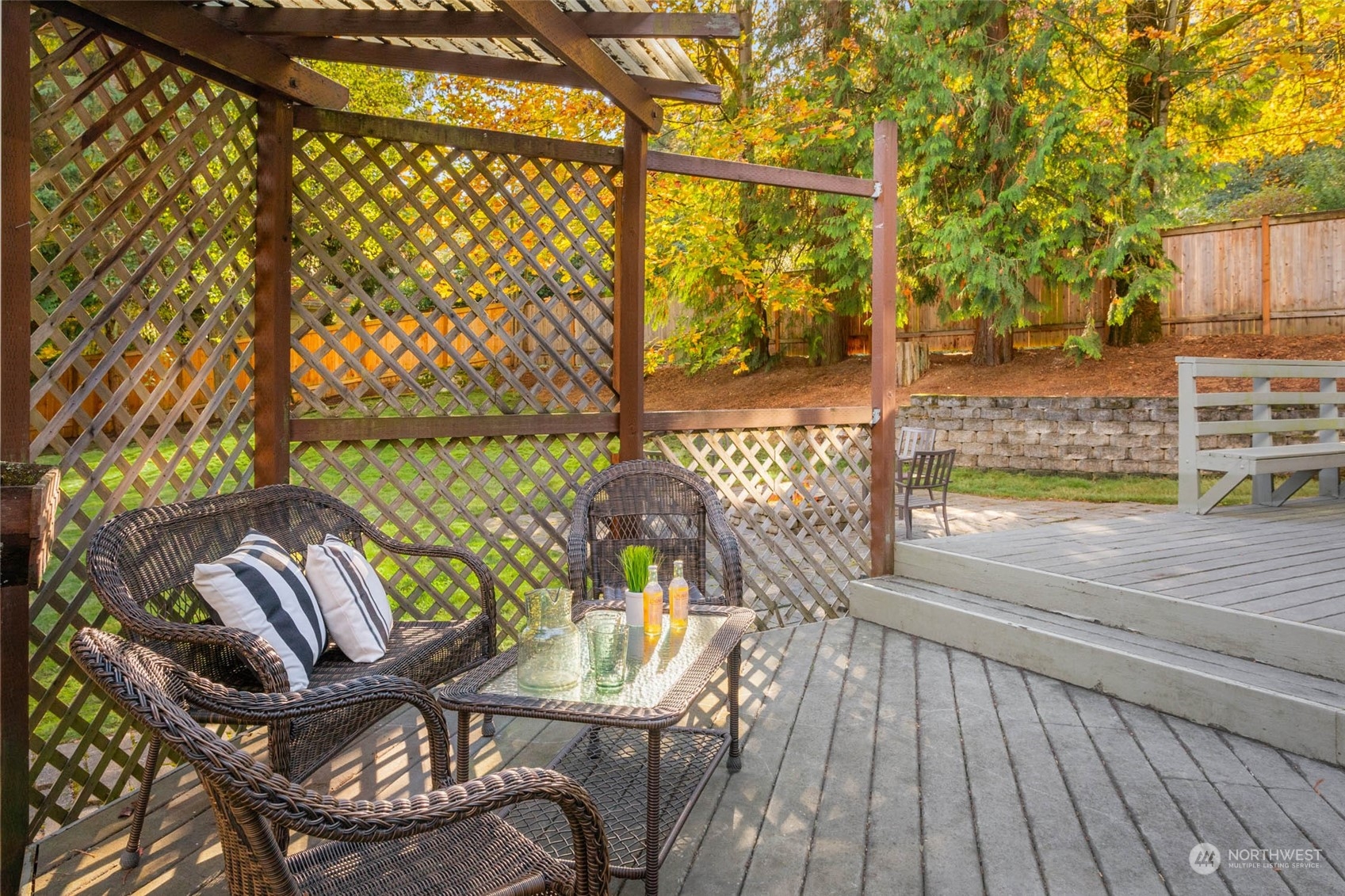 2710 236th Street Southeast Bothell, WA 98021 - Photo 28 of 30 a view of balcony with furniture