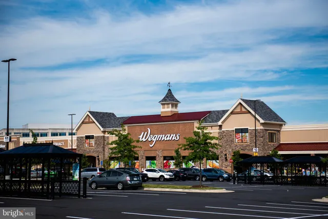 a view of a food in the middle of a building