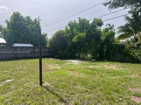 a view of a garden