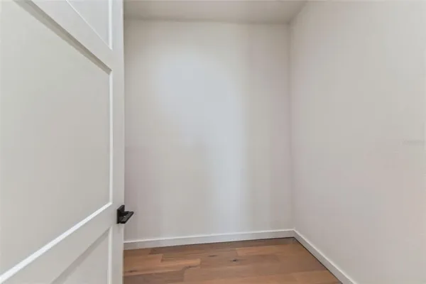 a view of yard from deck having patio