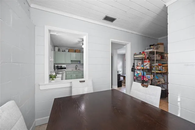 a view of a storage & utility room