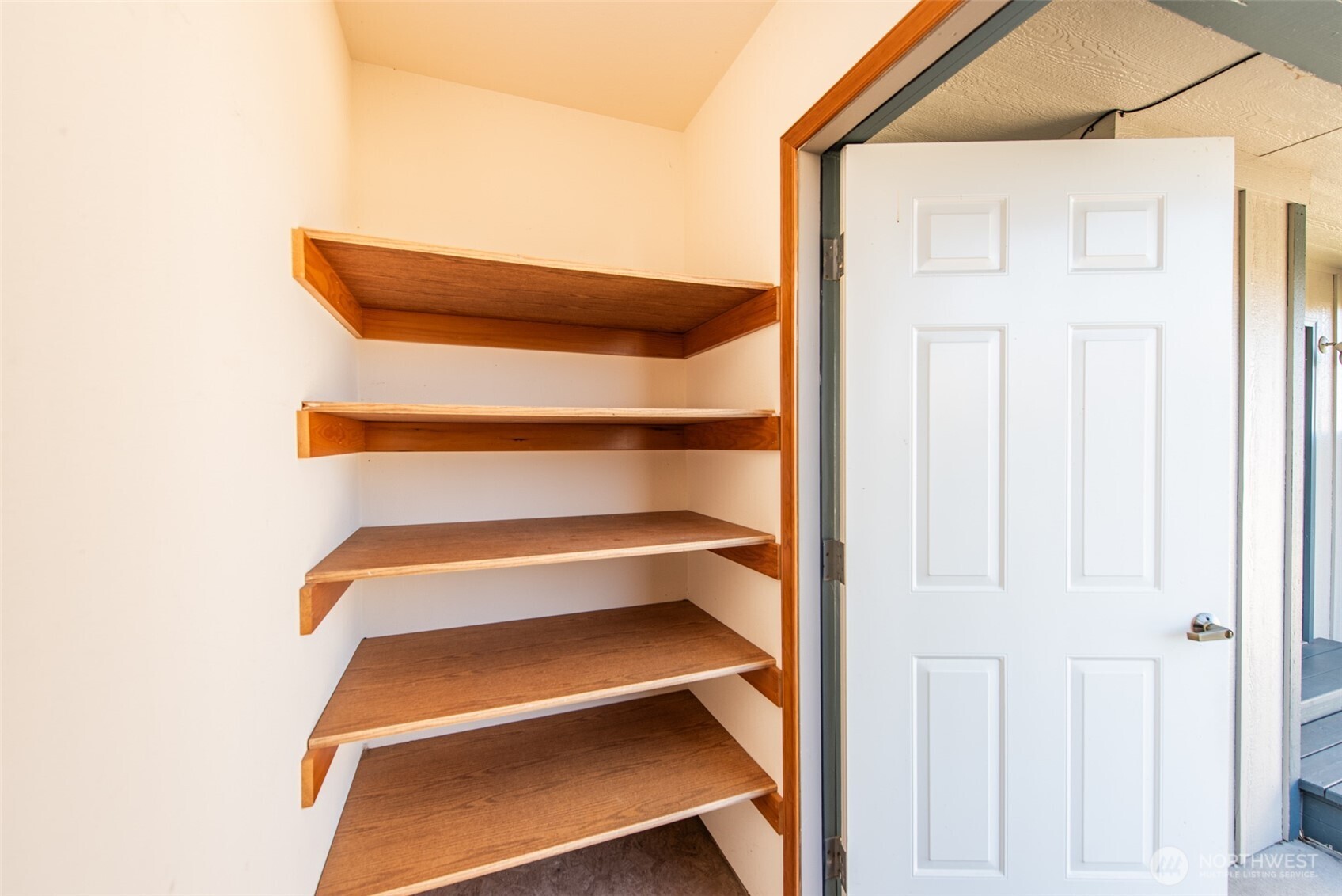 892 North Oxford Way Sequim, WA 98382 - Photo 18 of 38 a view of walk in closet with empty racks