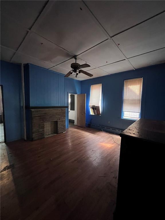137 Zara Street Pittsburgh, PA 15210 - Photo 3 of 12 a view of empty room with a fireplace