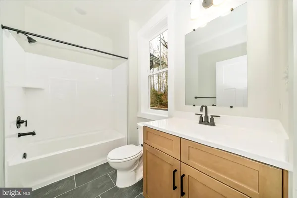 a bathroom with a sink a toilet and a bathtub