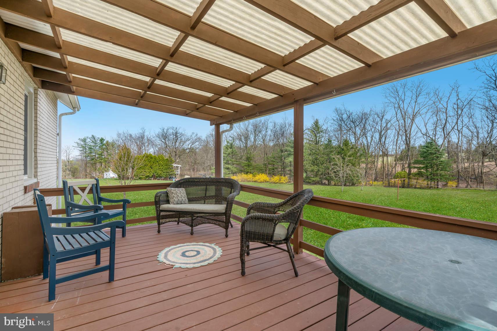 910 Layfield Road Perkiomenville, PA 18074 - Photo 15 of 20 Rear Covered Deck