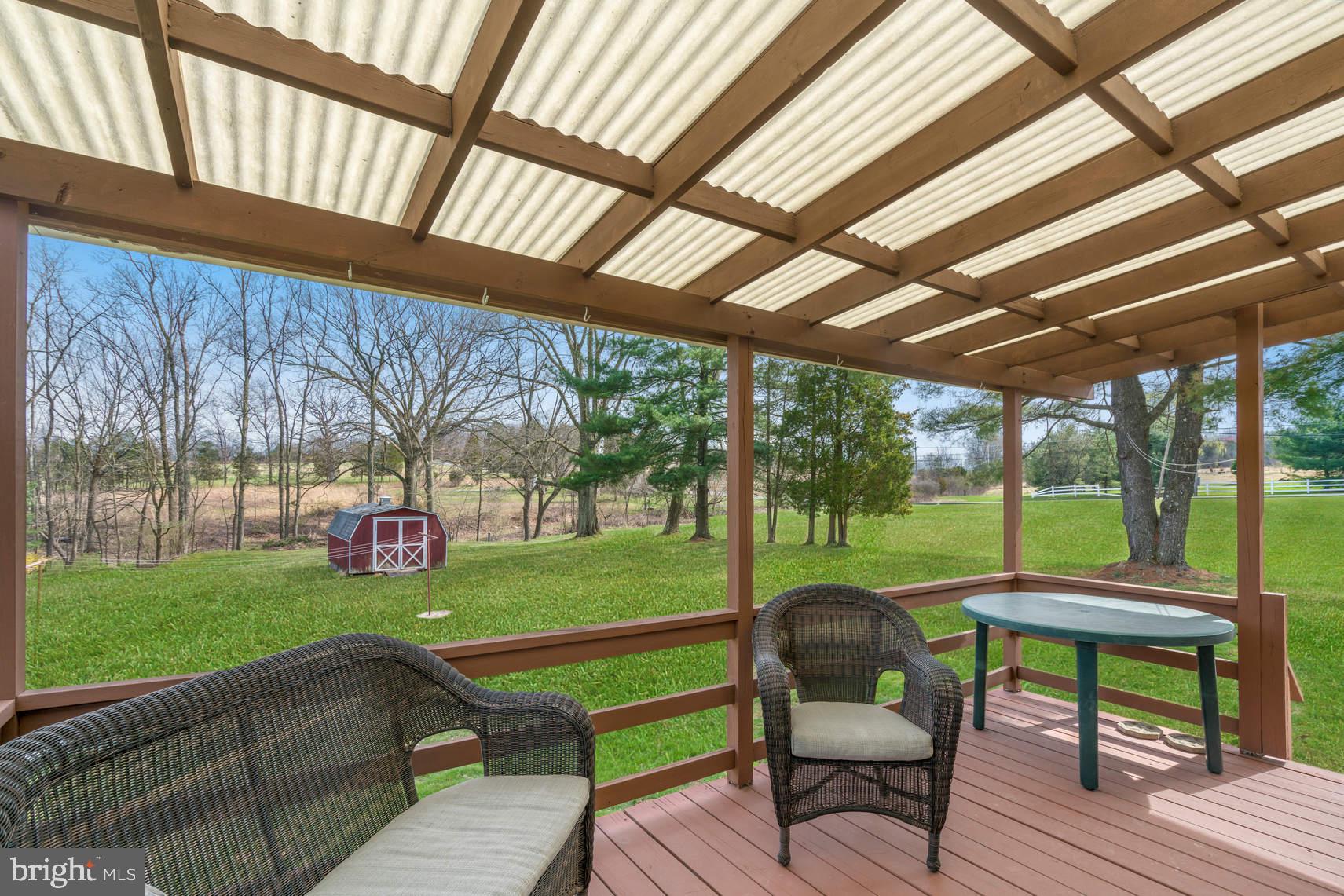 910 Layfield Road Perkiomenville, PA 18074 - Photo 16 of 20 Rear Covered Deck