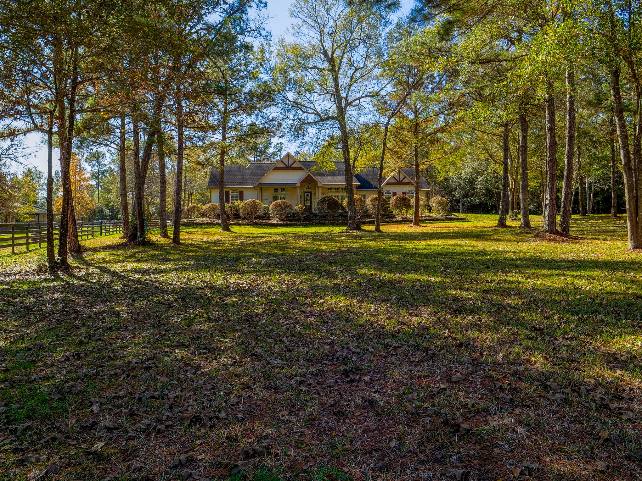 26173 Crown Ranch Boulevard Montgomery, TX 77316 - Photo 5 of 37 a big yard with trees