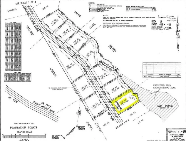 $17,995 | 6074 Plantation Pointe Drive, Granite Falls, NC 28630