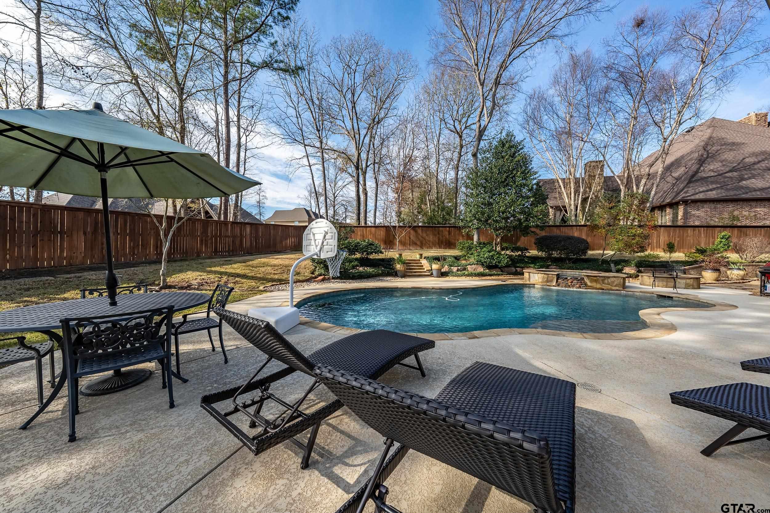 7752 Lamp Post Cove Tyler, TX 75703 - Photo 34 of 41 a view of a swimming pool with a patio