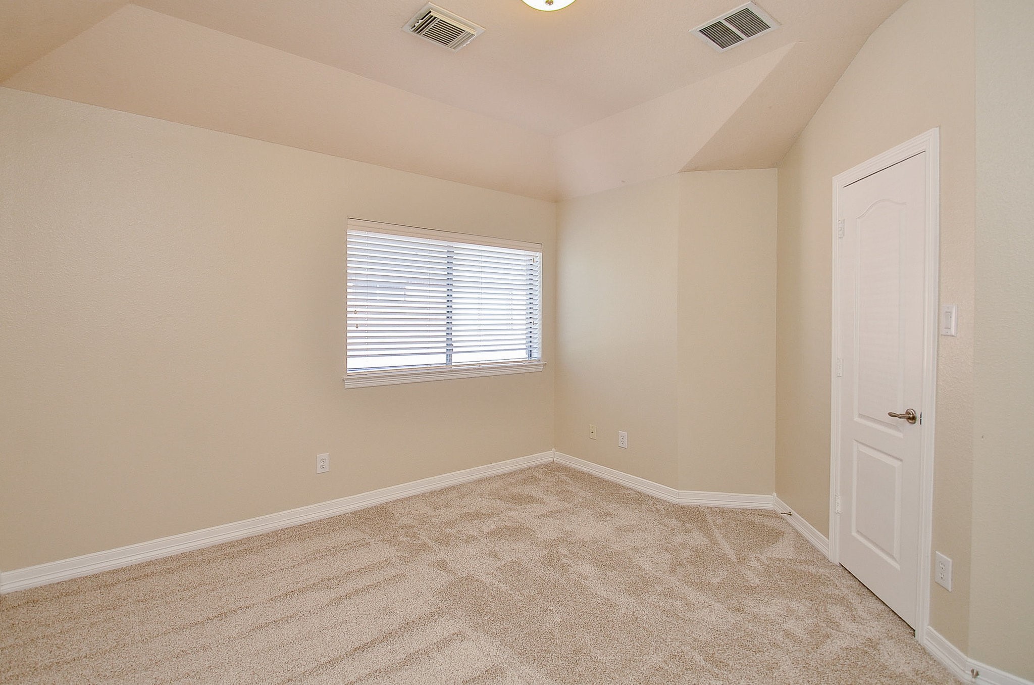 5615 Bent Arbor Lane Katy, TX 77450 - Photo 26 of 42 Bedroom #3 upstairs has fresh paint. There is a full bathroom right outside the door that is shared with the gameroom and the 2nd bedroom.