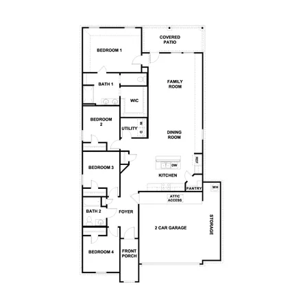a picture of a floor plan