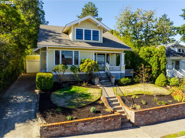a front view of a house with porch