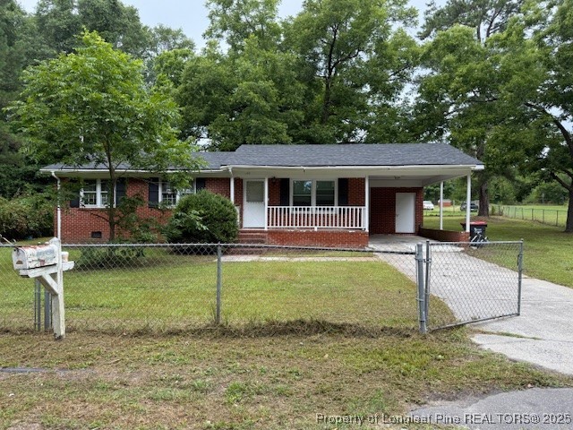 102 Little Street Rockingham, NC 28379 - Photo 1 of 29 a front view of a house with a yard
