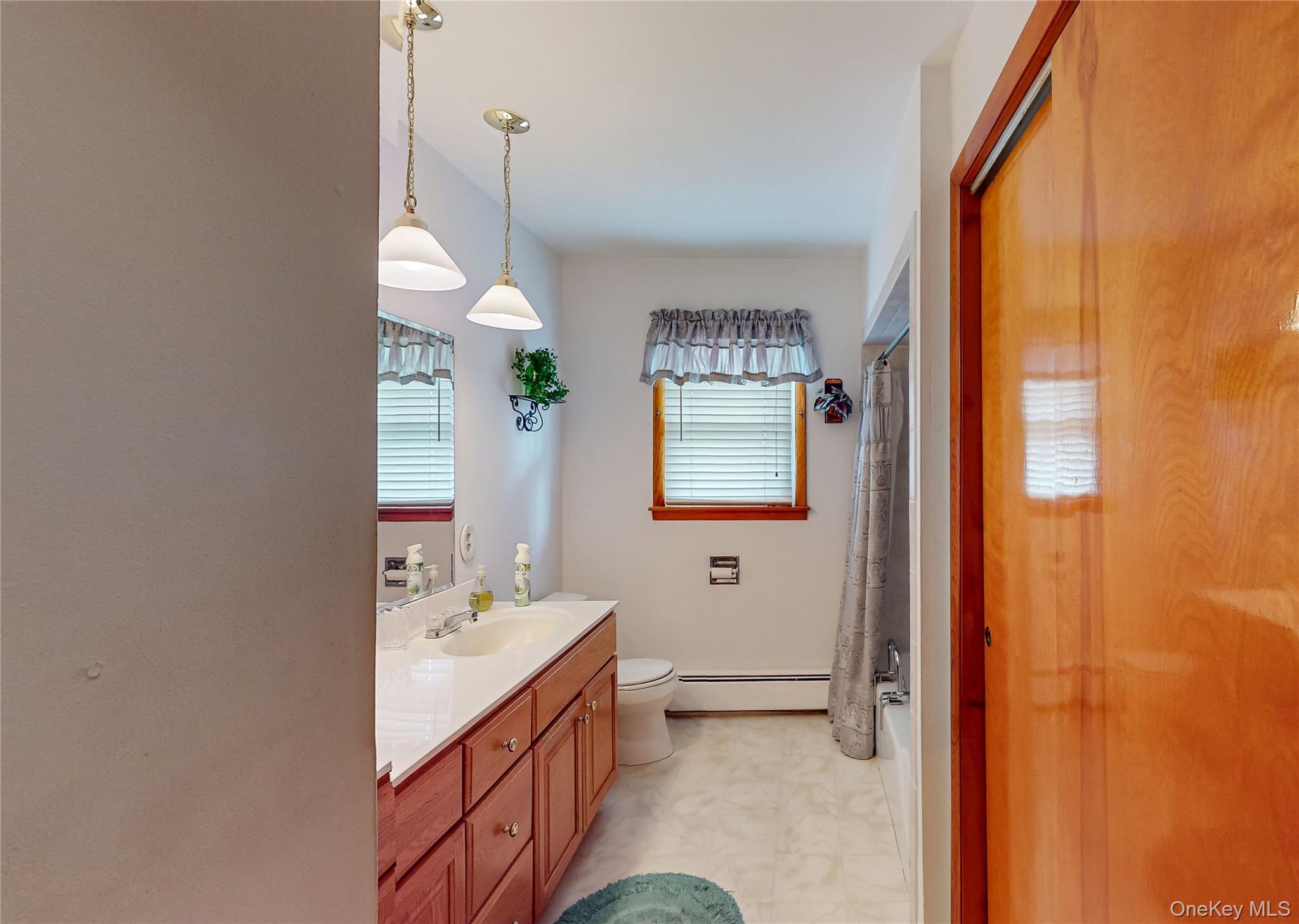 31 Rose Street Florida, NY 10921 - Photo 18 of 31 a bathroom with a sink a toilet and a mirror