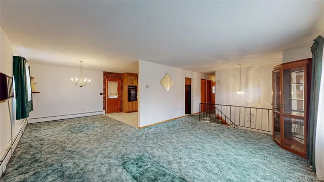 a view of empty room