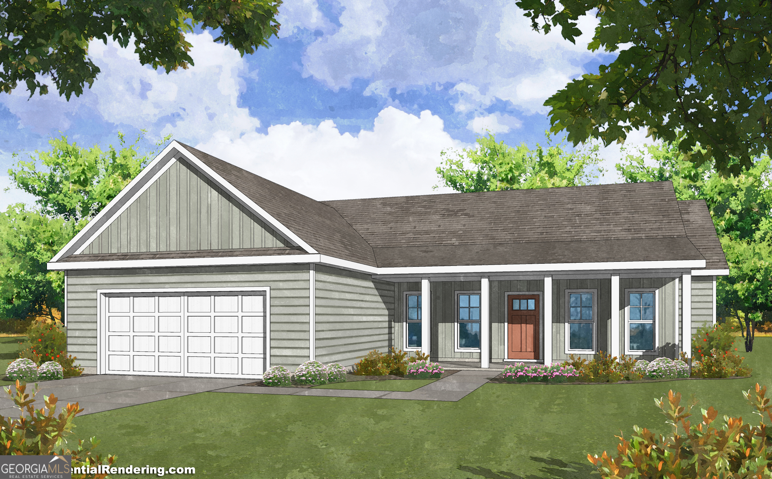 284 Ike Williams Road Gay, GA 30218 - Photo 1 of 1 front view of a house with a yard