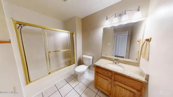 a view of an ocean and a mountain