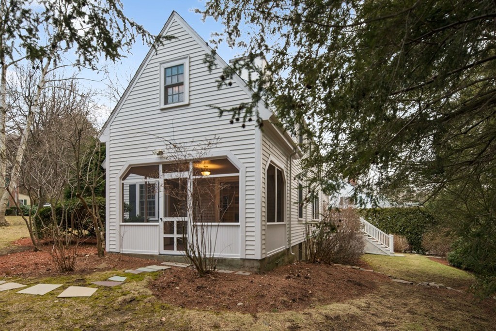 21 Fairway Road Brookline, MA 02467 - Photo 28 of 30 a view of a house with a yard and large tree