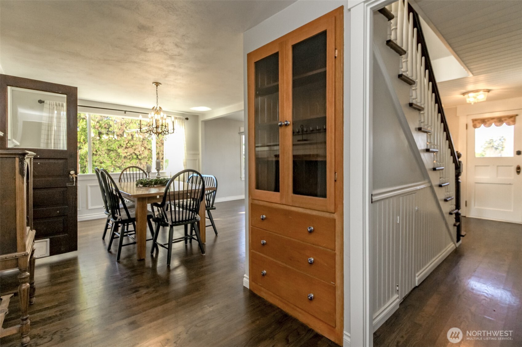 1514 Rainier Street Steilacoom, WA 98388 - Photo 7 of 37 a view of a dining room with furniture window and wooden floor