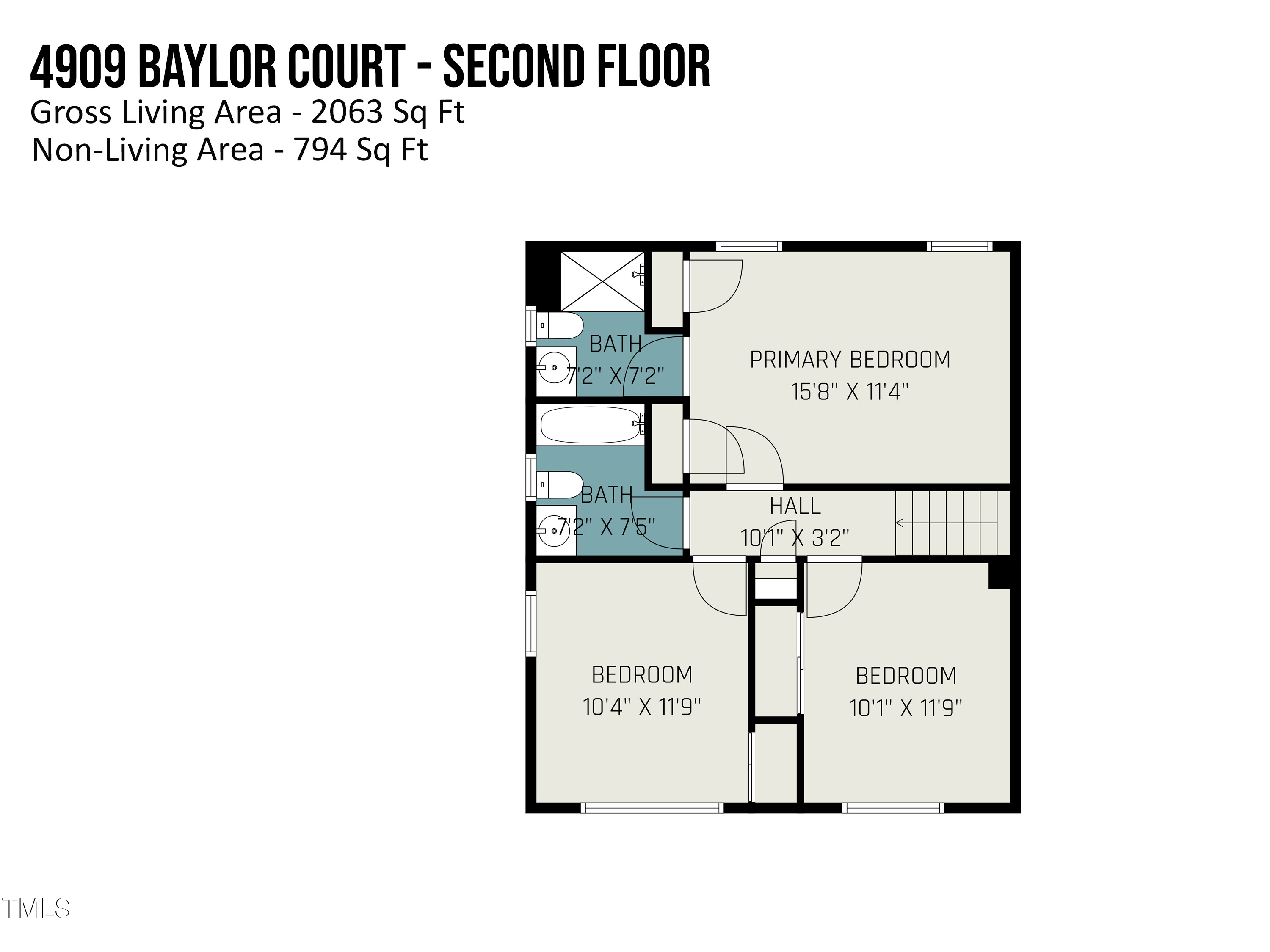 4909 Baylor Court Raleigh, NC 27609 - Photo 43 of 43 Gallery Image 43