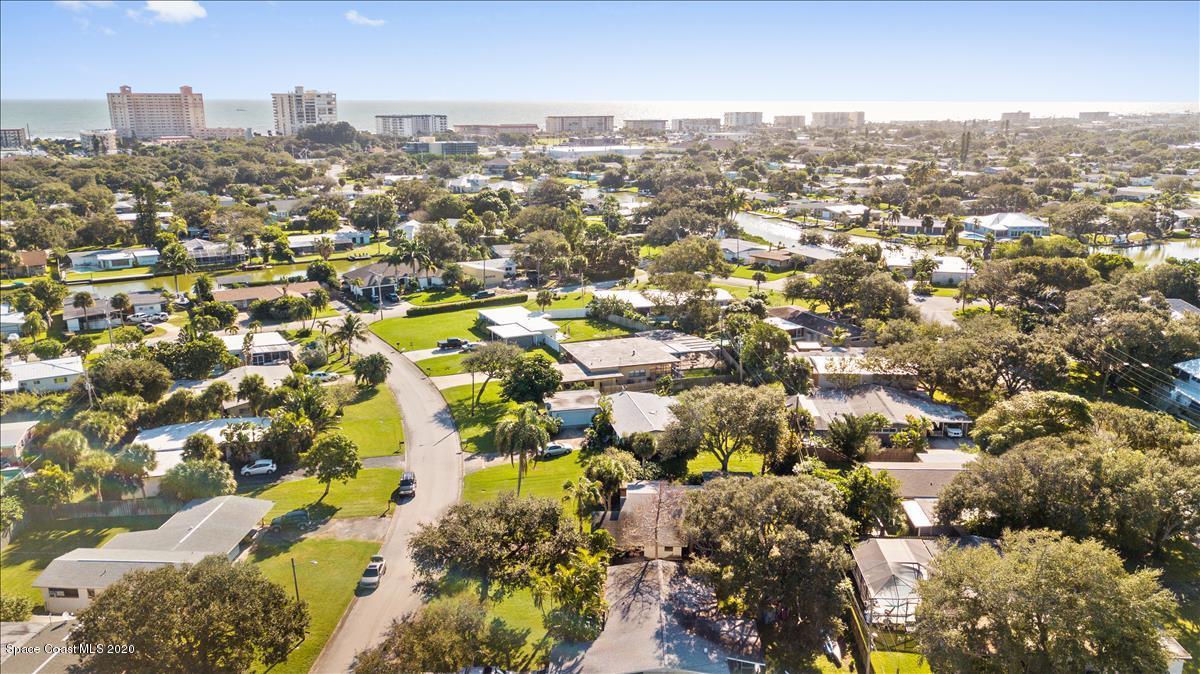 650 Java Road Cocoa Beach, FL 32931 - Photo 8 of 39 an aerial view of city