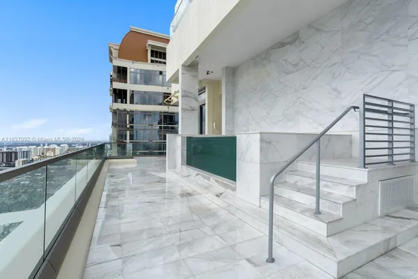 a view of balcony