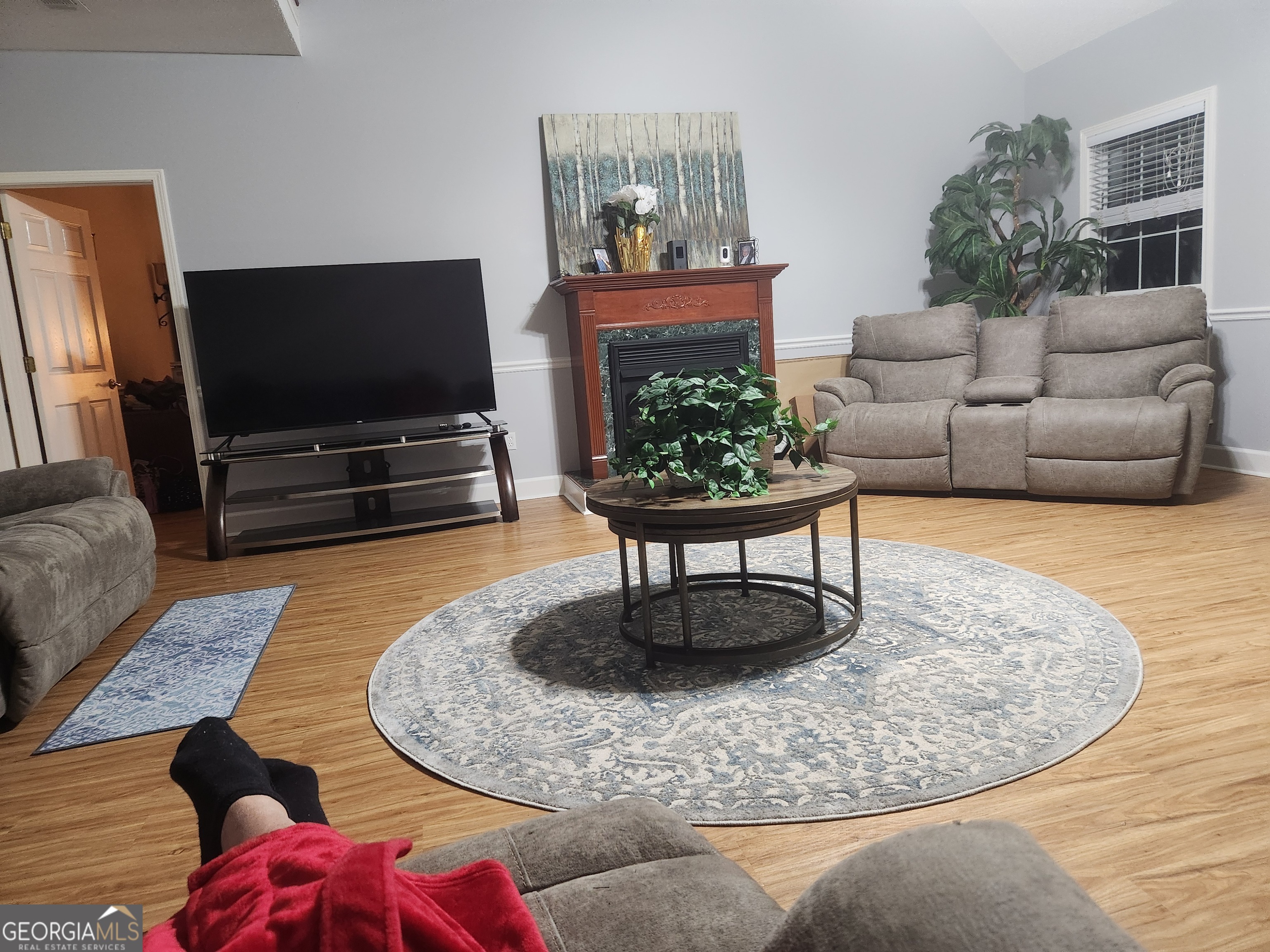 4262 Highway 15 Vidalia, GA 30474 - Photo 44 of 79 a living room with furniture and a flat screen tv