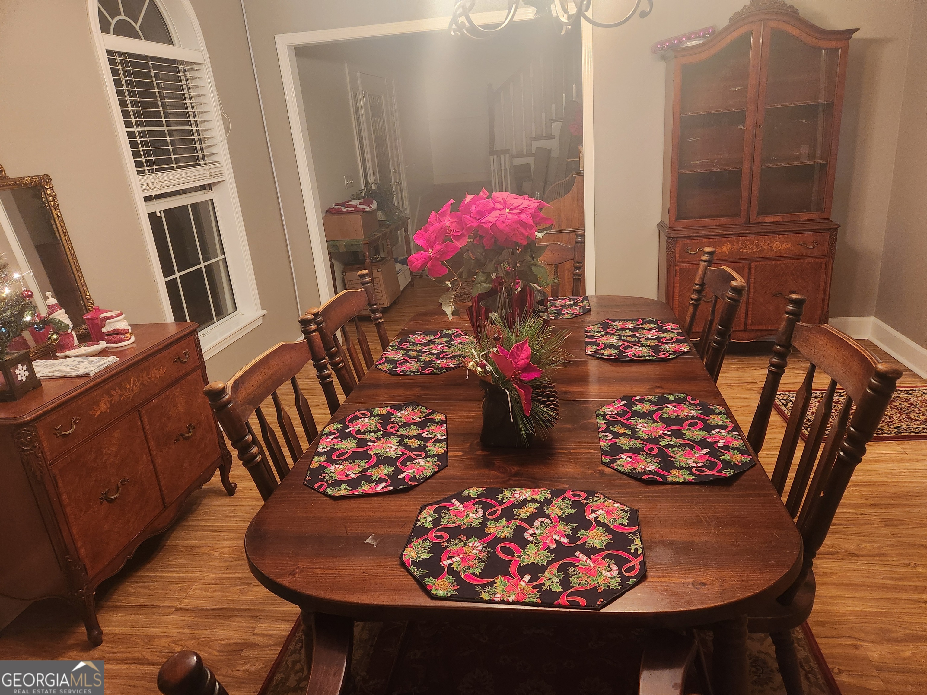 4262 Highway 15 Vidalia, GA 30474 - Photo 54 of 79 a view of a dining room with furniture and chandelier