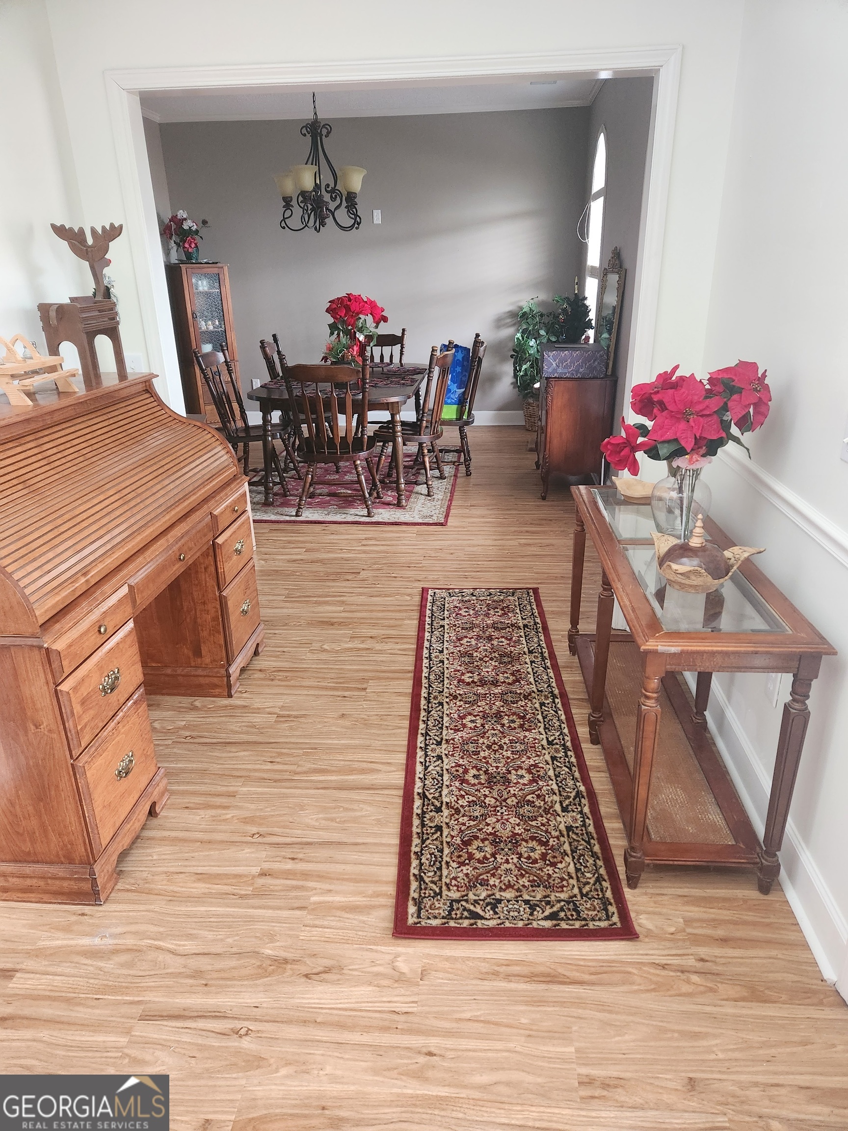4262 Highway 15 Vidalia, GA 30474 - Photo 56 of 79 a view of a dining room with furniture and a chandelier