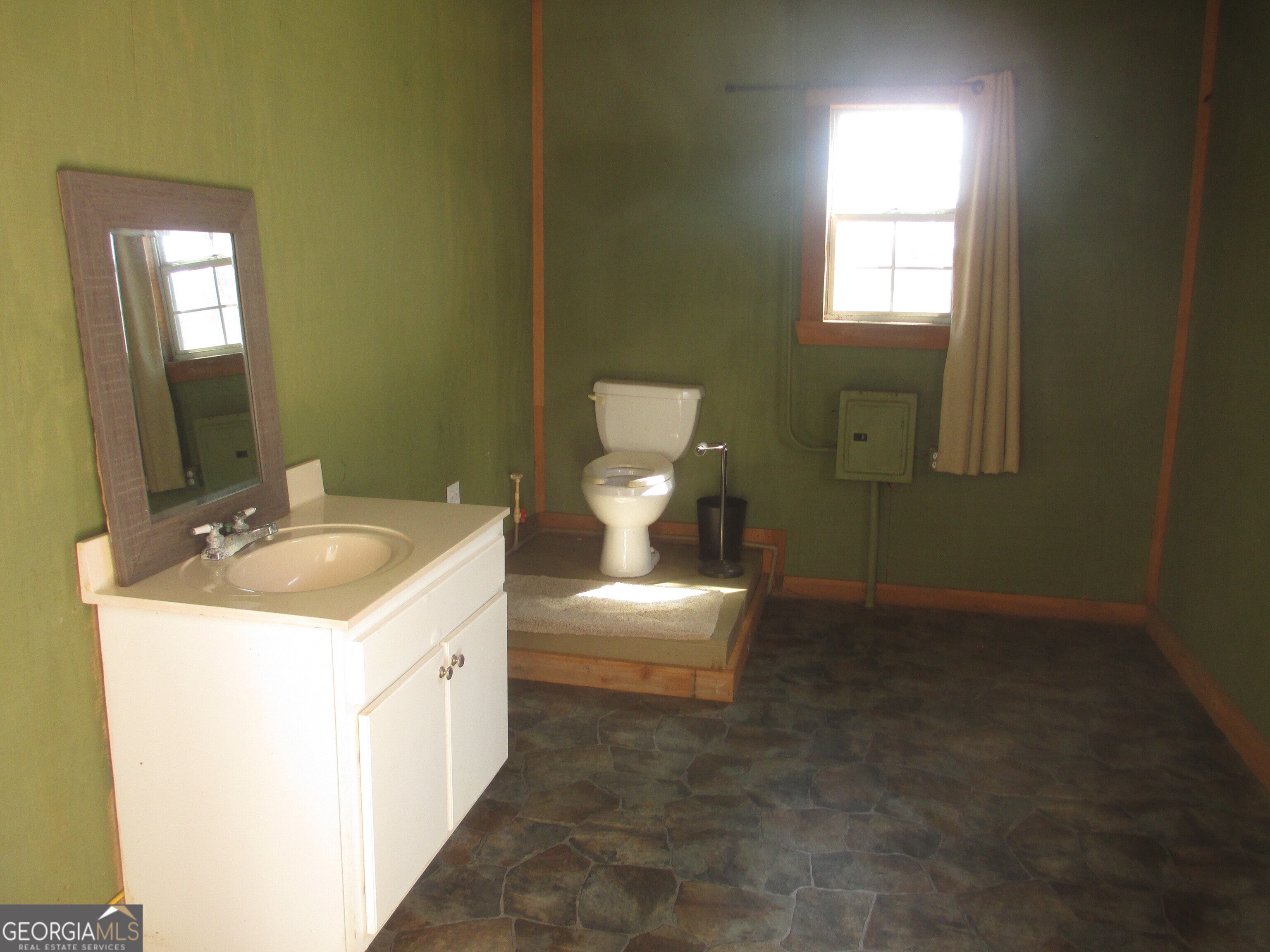 4262 Highway 15 Vidalia, GA 30474 - Photo 61 of 79 a bathroom with a sink toilet and mirror