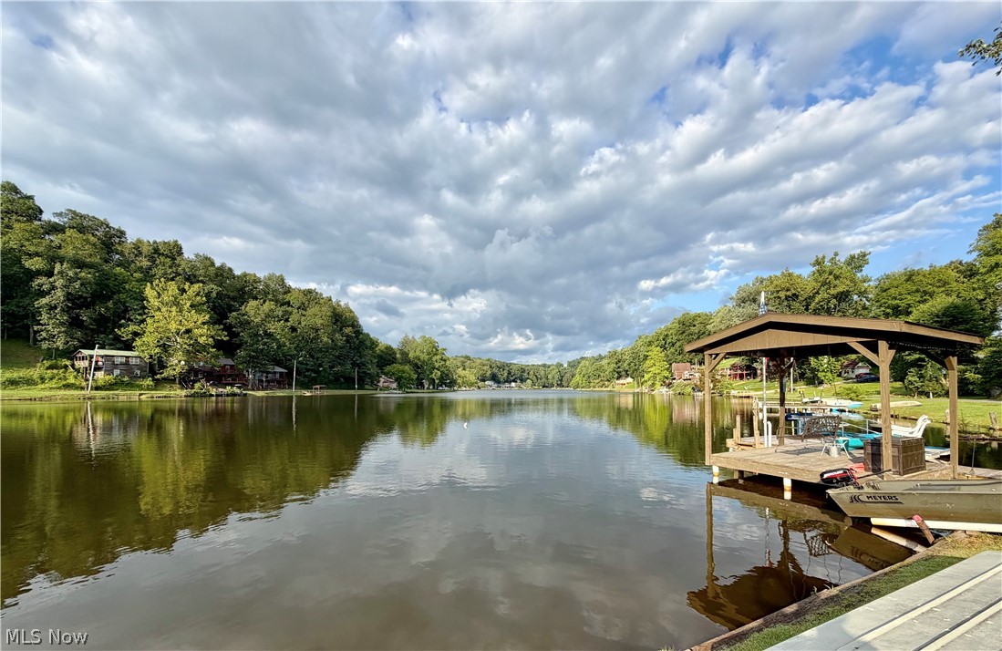 154 Crystal Lake Road West Union, WV 26456 - Photo 28 of 28 View of Lake and Your Private Dock on the Right