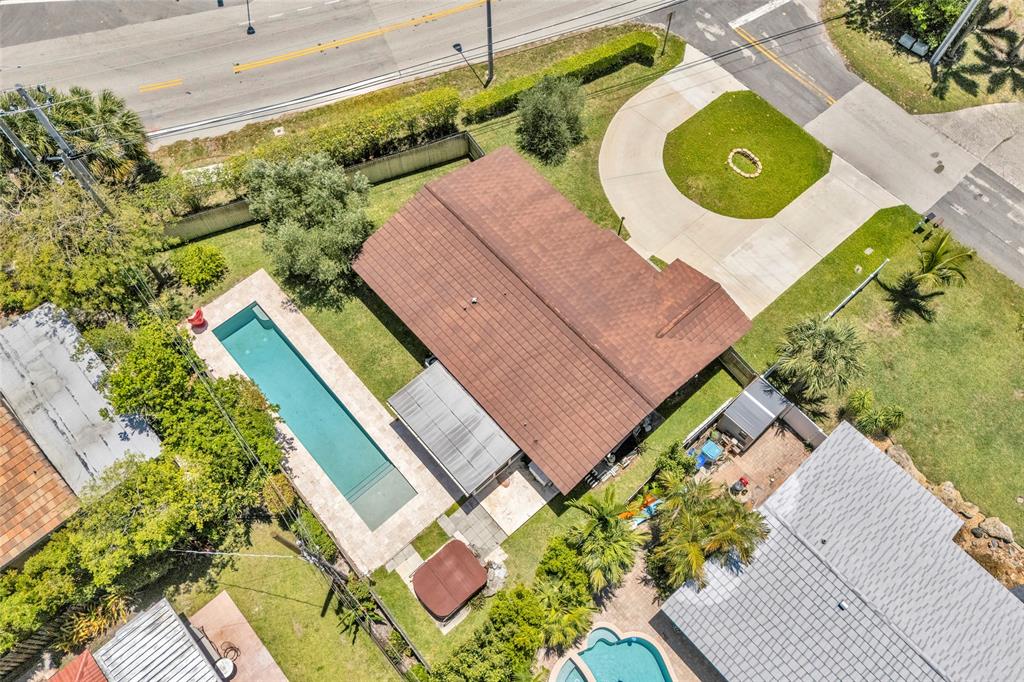3213 Dover Road Pompano Beach, FL 33062 - Photo 48 of 53 an aerial view of a house