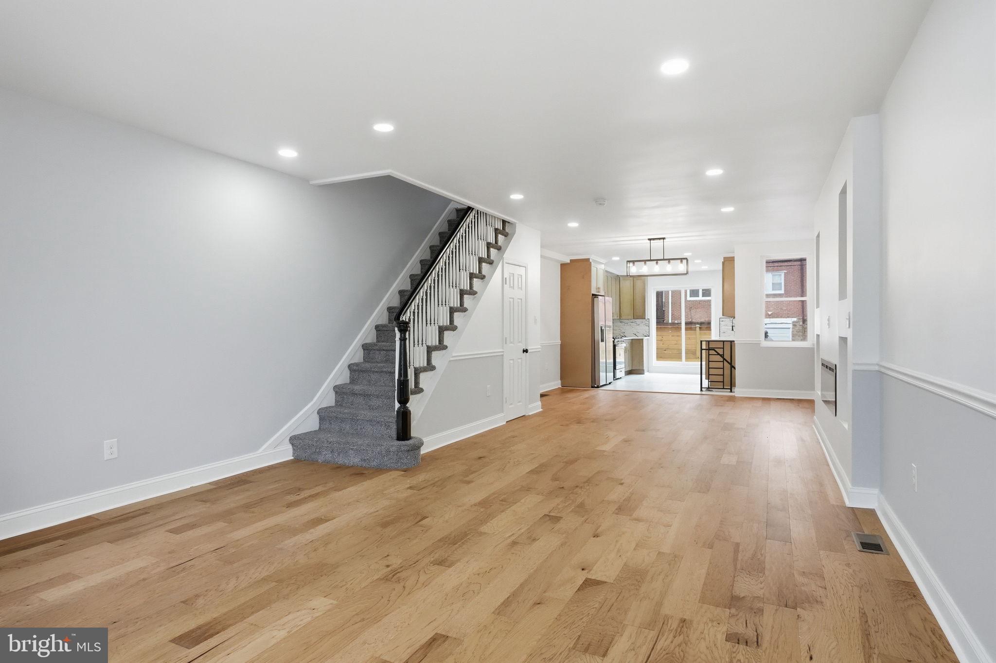 7413 Sommers Road Philadelphia, PA 19138 - Photo 3 of 54 a view of entryway and hall with wooden floor