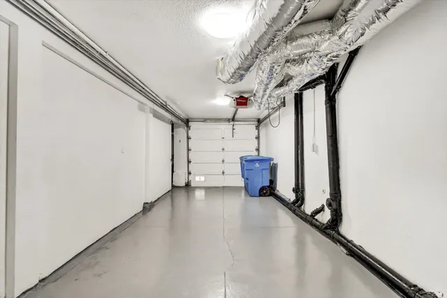 a backyard of a house with seating space