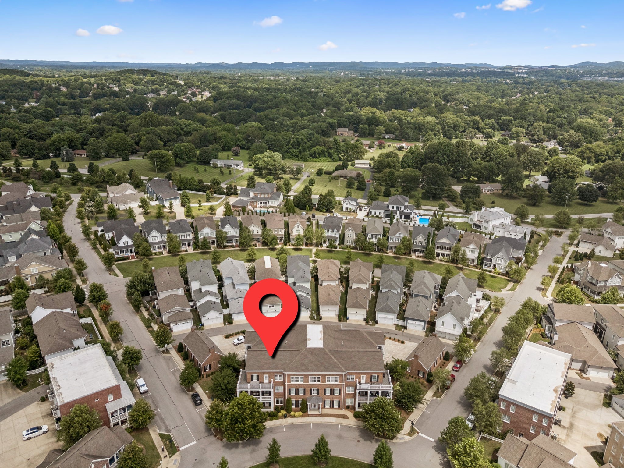 201 Swain Circle, Unit 104 Franklin, TN 37064 - Photo 23 of 45 an aerial view of a city
